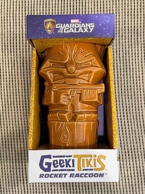 Marvel Rocket Raccoon Geeki Tikis Tiki Mug - Brown